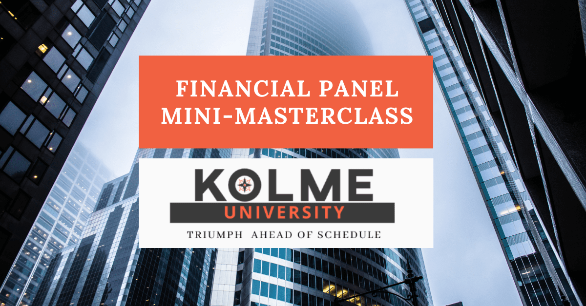 Financial Panel Mini-Masterclass