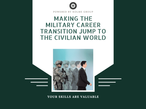 Making the Military Career Transition Jump to the Civilian World